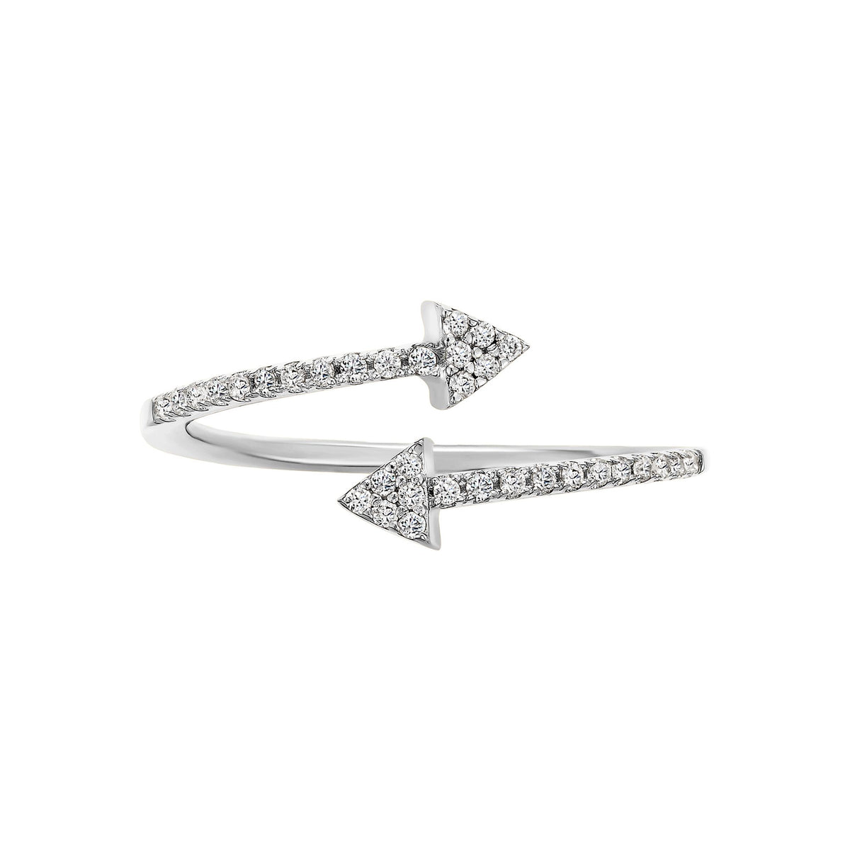 Double Arrow Ring