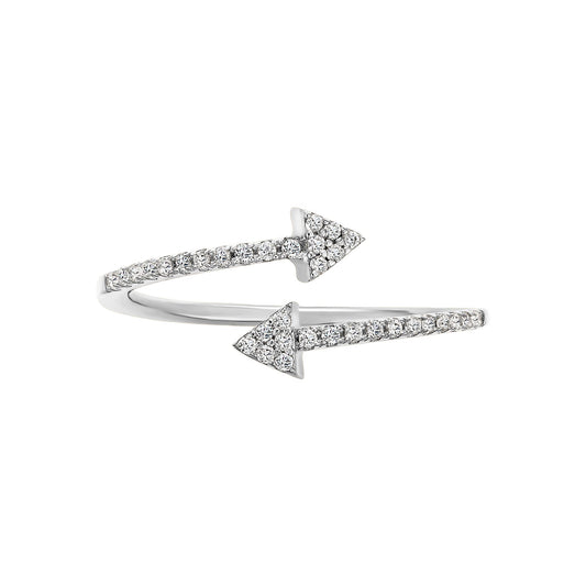 Double Arrow Ring