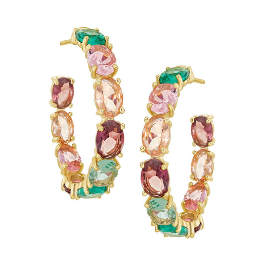 Pastel Color Hoops