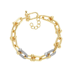Link Pave Bracelet
