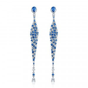 Long Classic Colored Earrings