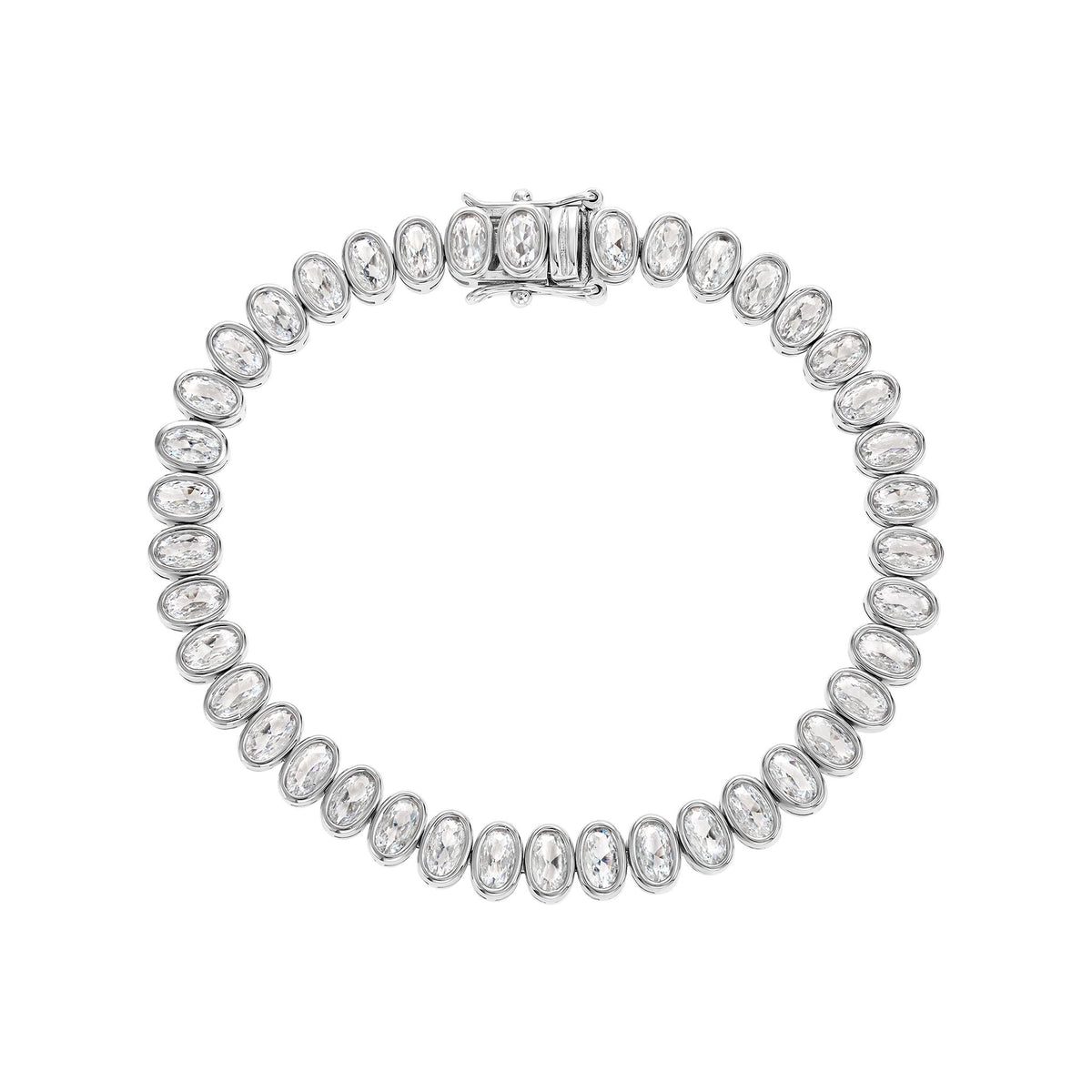Oval Bezel Bracelet