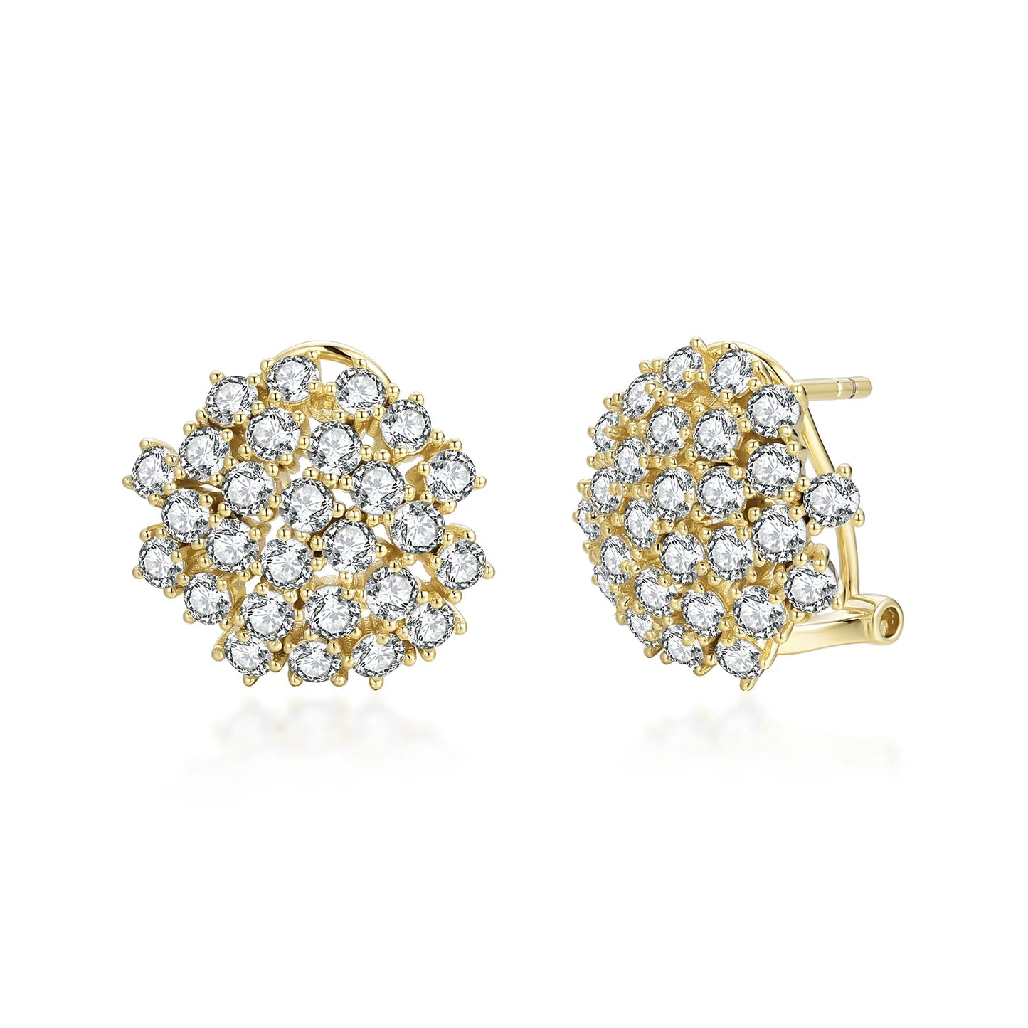 Classic Cluster Earrings