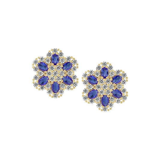 Exquisite Flower Stud Earring