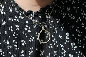 Matt Teardrop Necklace