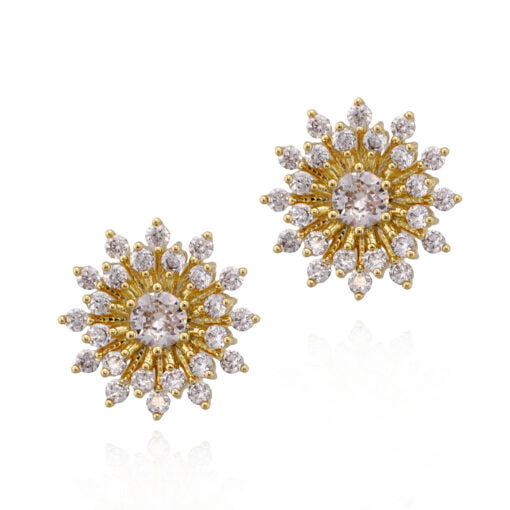 Sunburst Stud Earrings