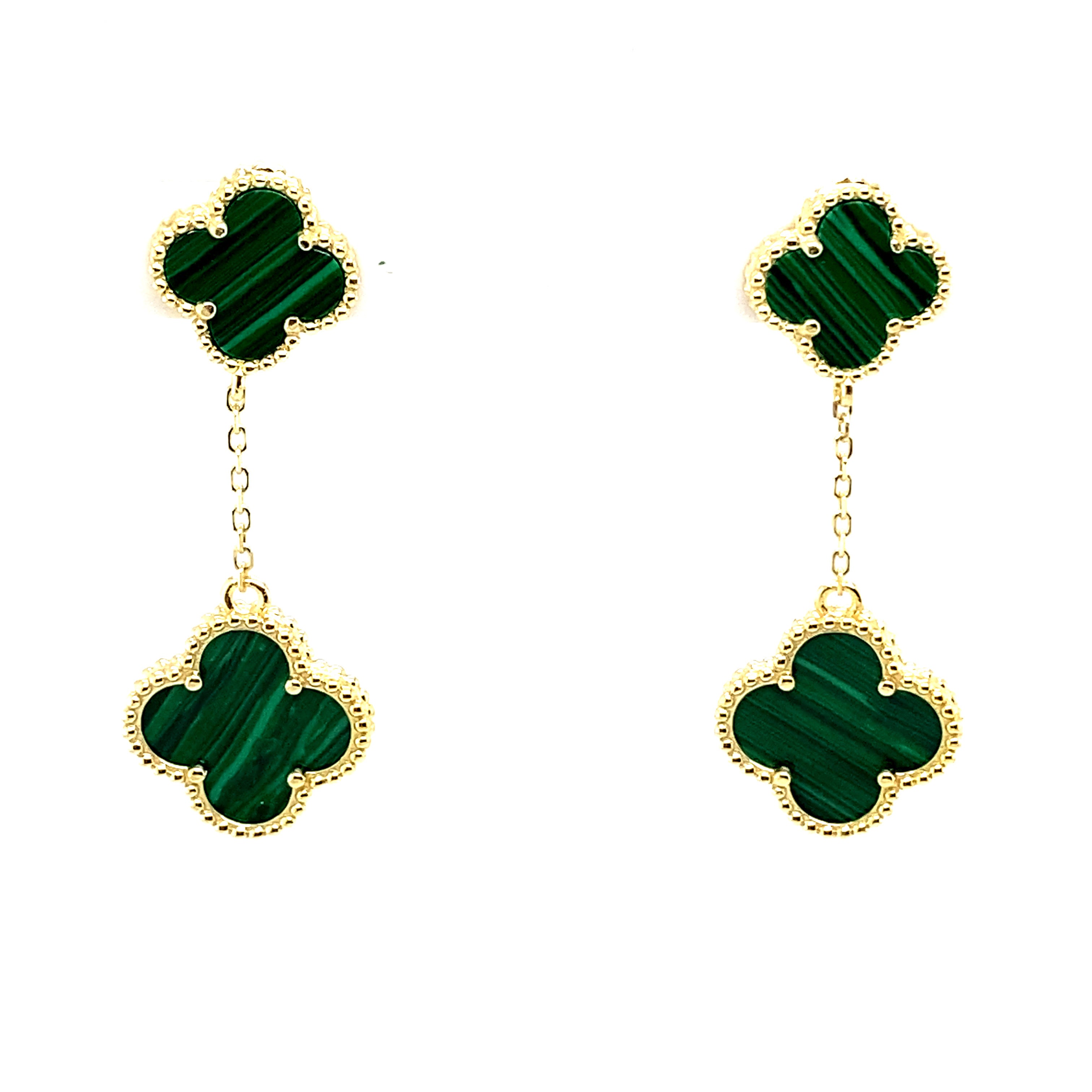 Double Clover Earrings