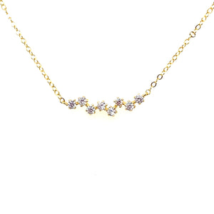 Dainty Up Down Bar Necklace