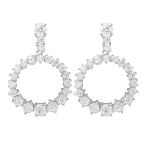 Graduating Circular Earrings