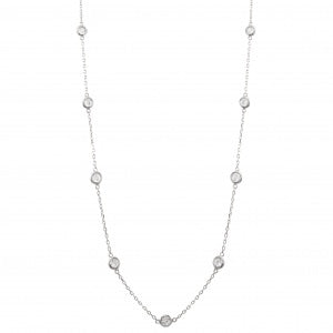 Diamond By The Yard Necklace