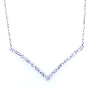 V Bar Necklace