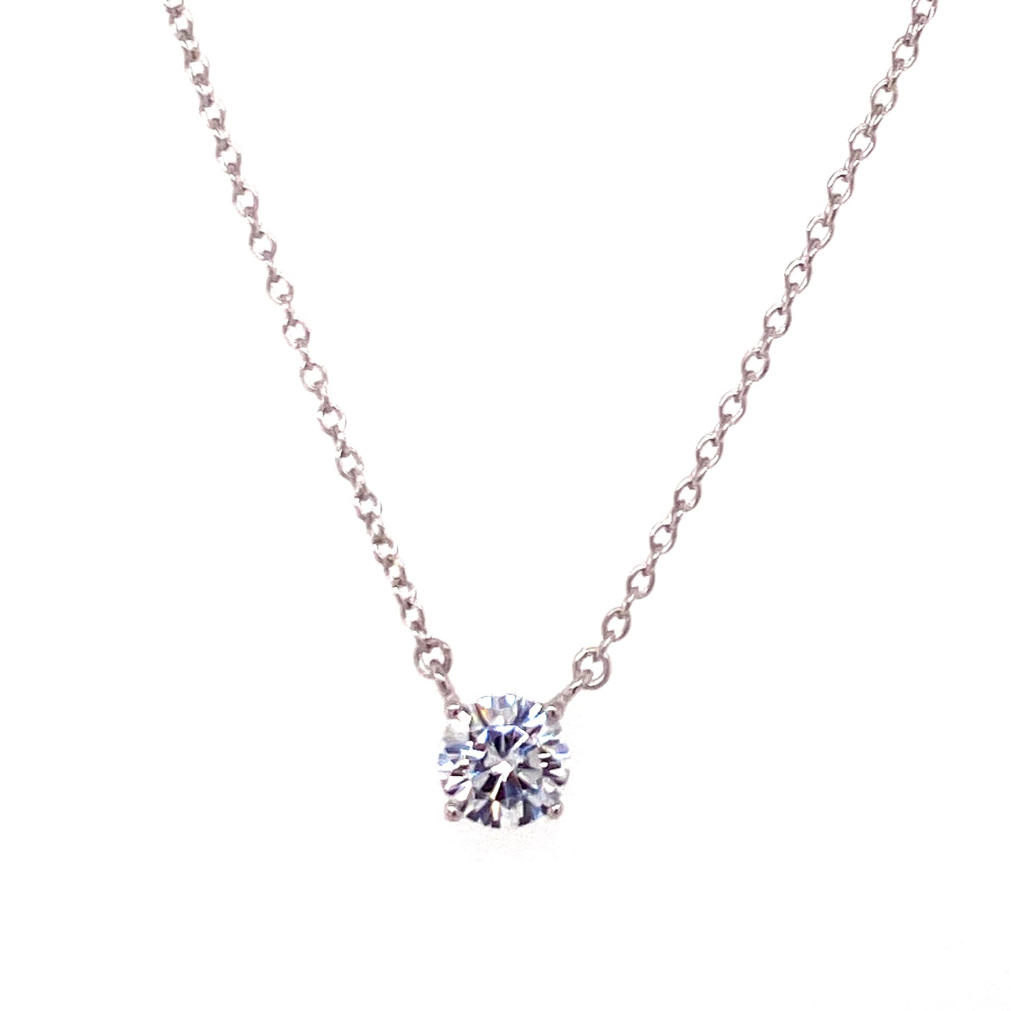 Small Solitaire Necklace