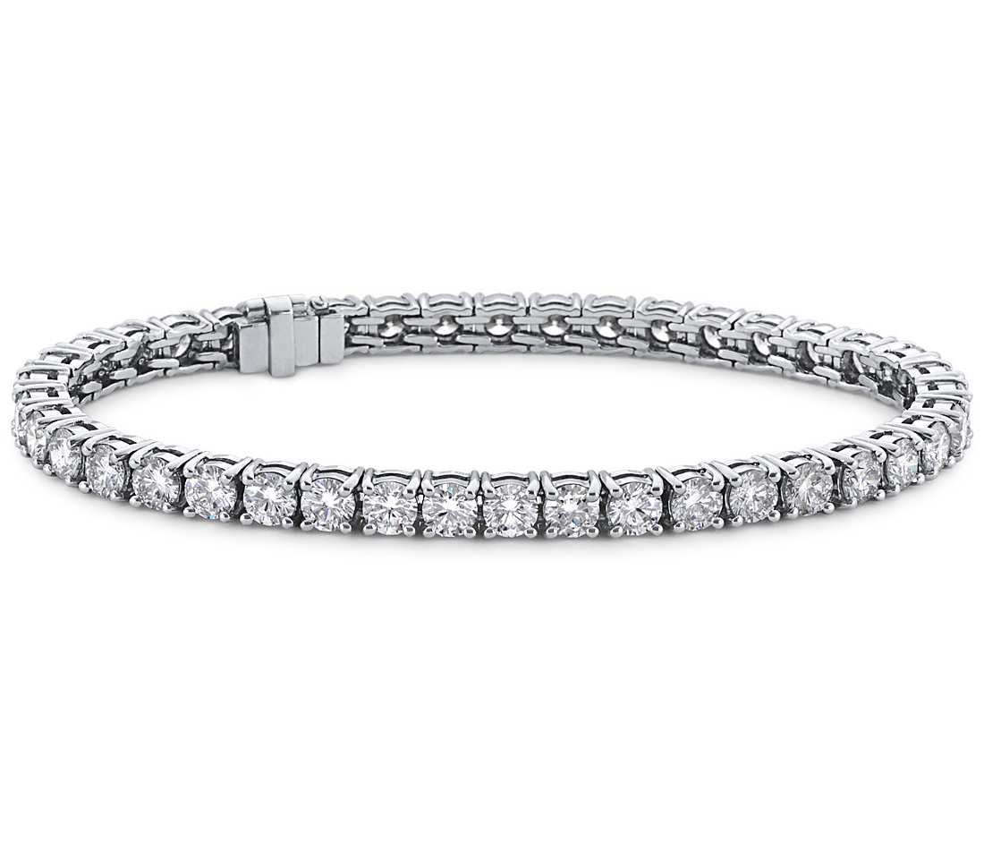 Moissanite 7inch Tennis Bracelet Bangle from Black Diamonds New York