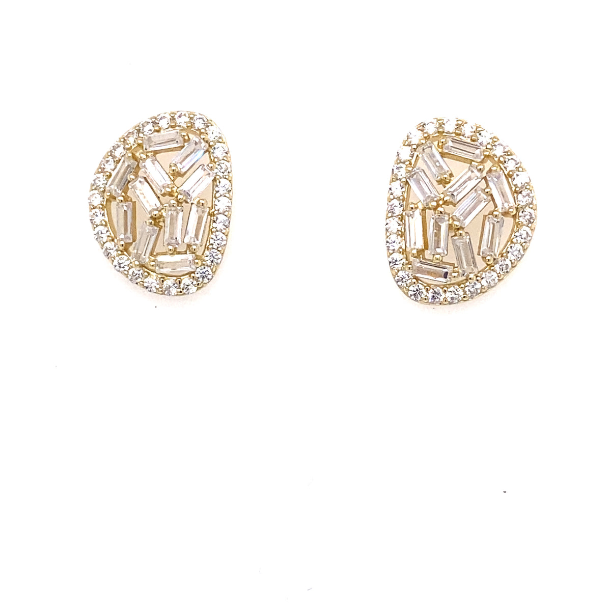 Unique Baguette Stud