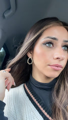 Link Teardrop Earrings