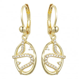 Swirl Gold Earrings